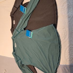 Lot of 2 Columbia Omni Wick LS shirts XS